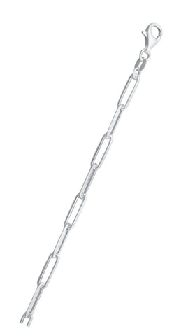 Italian Sterling Silver Staple 120 Chain