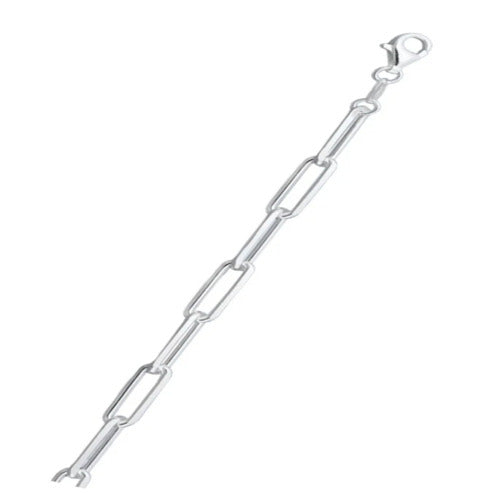 Italian Sterling Silver Staple 150 Chain