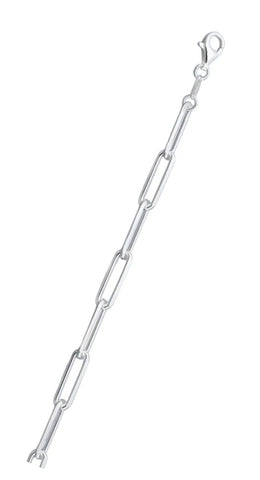 Italian Sterling Silver Staple 150 Chain