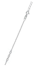 Load image into Gallery viewer, Sterling Silver Rhodium Plated 035-1.4mm Cable Chain With Extension