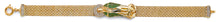 Load image into Gallery viewer, 14K Two Tone Gold Bismark CZ Guadalupe ID Bracelet