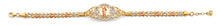 Load image into Gallery viewer, 14K Tri Color Gold St. Jude ID CZ Bracelet