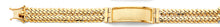 Load image into Gallery viewer, 14K Yellow Gold 2Line Cuban ID Bracelet