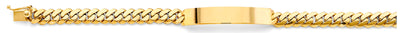 14K Yellow Gold Miami Cuban Link ID Bracelet