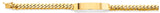 14K Yellow Gold Miami Cuban Link ID Bracelet