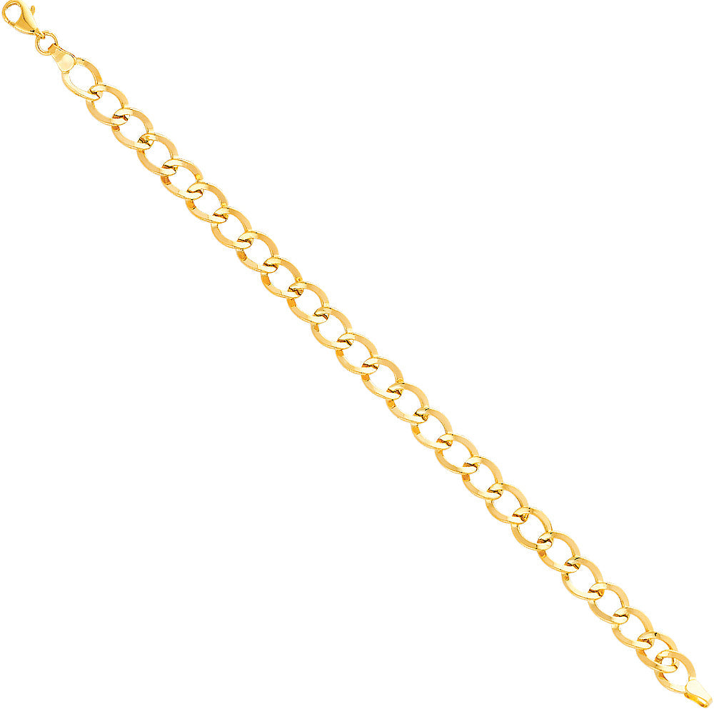 14K Yellow Gold Light Fancy Bracelet