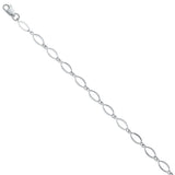 14K White Gold Light Bracelet