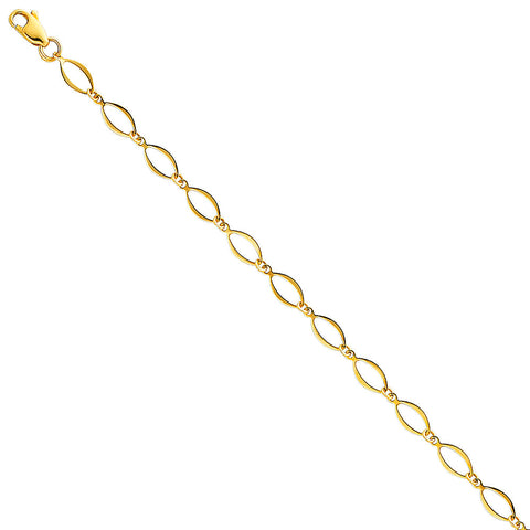 14K Yellow Gold Light Bracelet