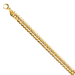 14K Yellow Gold Fancy Hollow Bracelet