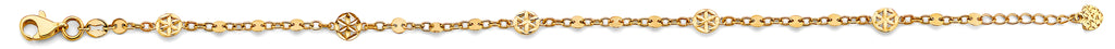 14K Yellow Gold Light Bracelet