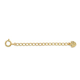 14K Yellow Gold Extension For Pendant Chain