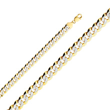 Load image into Gallery viewer, 14K Two Tone Gold 12.2mm Cuban WP Chain