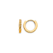 Load image into Gallery viewer, 14K Yellow Gold 10mm Huggies Earrings