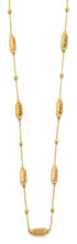 Load image into Gallery viewer, 14K Yellow Gold DC Long Bead Necklace