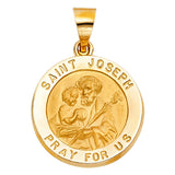 14K Yellow Gold St. Joseph Pendant