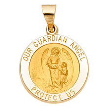 Load image into Gallery viewer, 14K Yellow Gold Our Guardian Angel Pendant