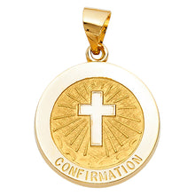 Load image into Gallery viewer, 14K Yellow Gold Confirmation Pendant