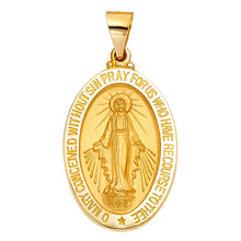 Load image into Gallery viewer, 14K Yellow Gold Milagrosa Pendant