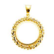 Load image into Gallery viewer, 14K Yellow Gold 2.5 Pesos Bola Pendant