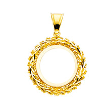 Load image into Gallery viewer, 14K Yellow Gold 2 Pesos Bola Pendant