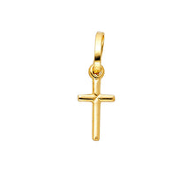 Load image into Gallery viewer, 14K Yellow Gold Latin Solid Cross Pendant