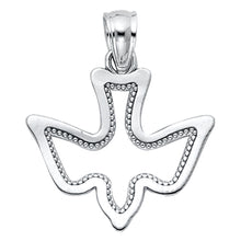 Load image into Gallery viewer, 14K White Gold Espiritu Santo Dove Pendant