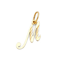 Load image into Gallery viewer, 14K Yellow Gold Initial Pendant