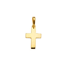 Load image into Gallery viewer, 14K Yellow Gold 10mm Cross Pendant