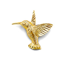 Load image into Gallery viewer, 14K Yellow Gold 27mm Humming Bird Pendant