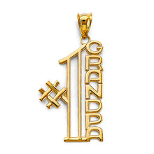 Load image into Gallery viewer, 14K Yellow Gold #1 Grandpa Pendant