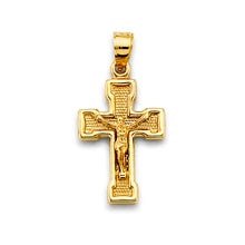 Load image into Gallery viewer, 14K Yellow Gold Crucifix Cross Pendant