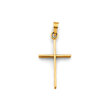 Load image into Gallery viewer, 14K Yellow Gold 12mm Cross Pendant