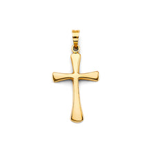 Load image into Gallery viewer, 14K Yellow Gold Cross 12mm Pendant