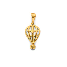 Load image into Gallery viewer, 14K Yellow Gold Hot Air Balloon Pendant