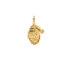 Load image into Gallery viewer, 14K Yellow Gold Santa Claus Pendant