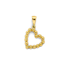 Load image into Gallery viewer, 14K Yellow Gold Small Heart Pendant