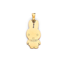 Load image into Gallery viewer, 14K Yellow Gold Rabbit Pendant