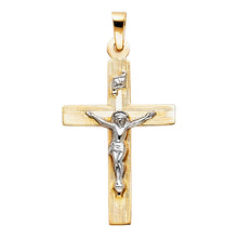 Load image into Gallery viewer, 14K Yellow Gold Crucifix Pendant