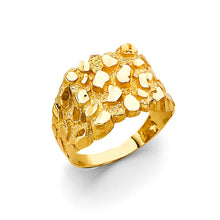 Load image into Gallery viewer, 14K Yellow Gold Men&#39;s Nugget Ring