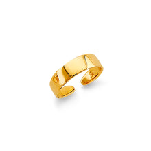 Load image into Gallery viewer, 14K Yellow Gold Plain Toe Ring