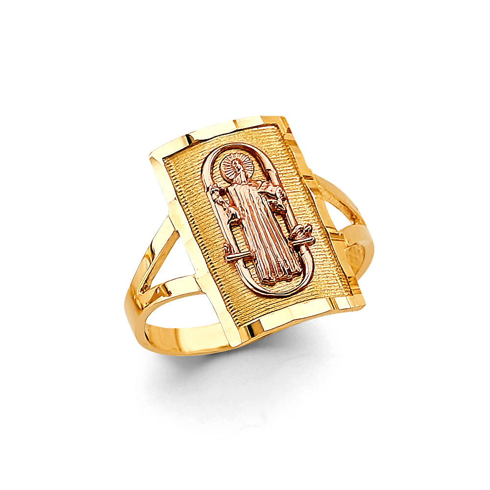 14K Two Tone Gold San Benito Ring