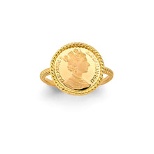 Load image into Gallery viewer, 14K Yellow Gold Queen Elizabeth Ring Or Set