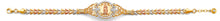 Load image into Gallery viewer, 14K Tri Color Gold Guadalupe ID CZ Bracelet