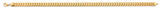 14K Yellow Gold Triple Bar Fancy Bracelet