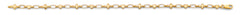 14K Yellow Gold Heart And Cross Bracelet