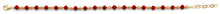 Load image into Gallery viewer, 14K Yellow Gold Coral Bracelet