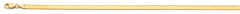 14K Yellow Gold 3.5mm Flex Herringbone Chain