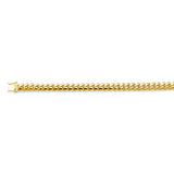 14K Yellow Gold 9.1mm Solid Miami Cuban Chain