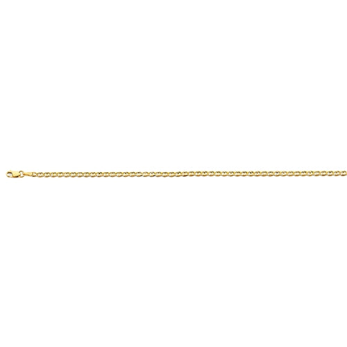 14K Yellow Gold Light 2.9mm Mariner Chain