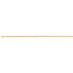 14K Yellow Gold Light 2.6mm Mariner Chain